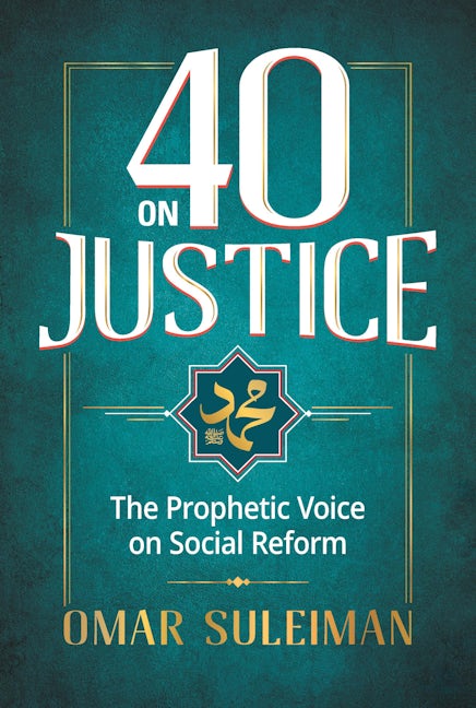Book cover image for 40 on Justice ISBN: 9781847741448